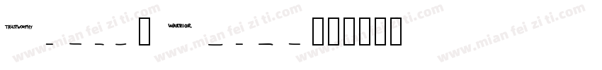 Trufla Words字体转换